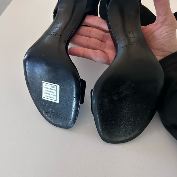Saint Laurent Black Patent Leather Heels - Picture 9 of 9